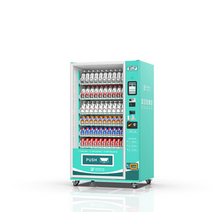 Custom Unattended drink modern vending machine lcd screen vending machine small size In Subway Station