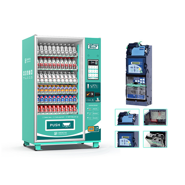 Stainless Steel Tellgent Sanitary Towels Vending Machines for Meat