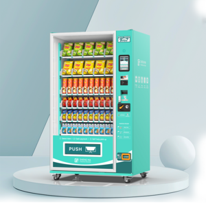 Large Refrigerated Snack instant food ramen noodle vending machine touch screen mini snack vending machine