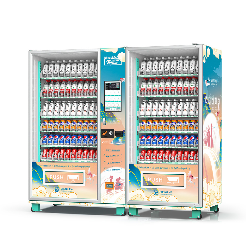 LED Light Intelligent Control Eye Lash Vending Machine for Drinks