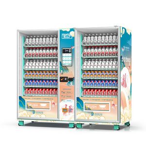 LED Light Intelligent Control Eye Lash Vending Machine for Drinks