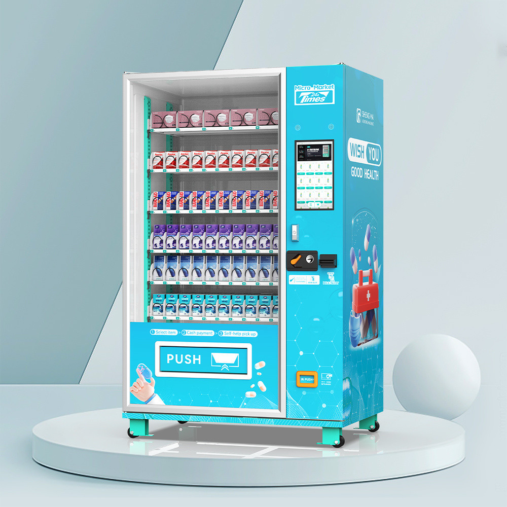 Shengma 24 Hours Self-Service Pharmacy Shop Medical Pharmacy Medicine Vending Machine