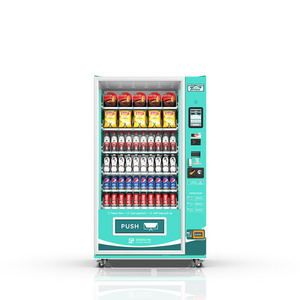 High Capacity Spring type vending machine automatic buying vending machines for foods and drinks snack vending