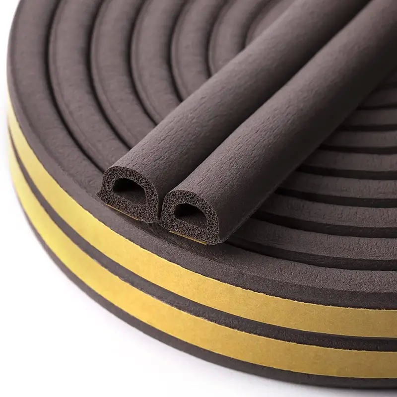 glass Door Seal Rubber Gasket for wooden aluminium door and Doors Sealing rubber Strip Double Glazing Window Gasket