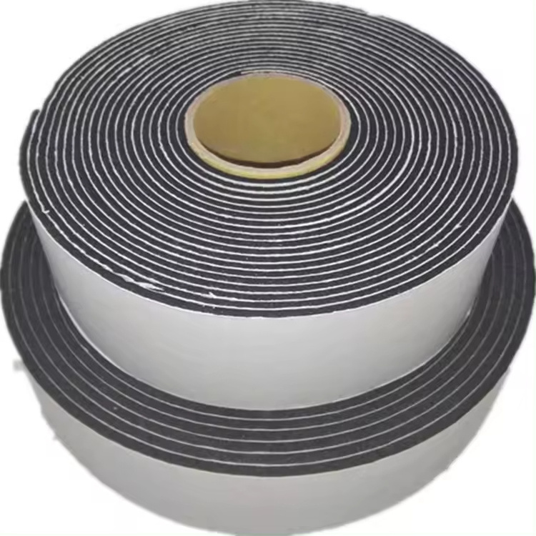 Soundproof Self Adhesive double / Single Sided Foam Tape Foam Weather Strip Tape For Dust Seal insulation