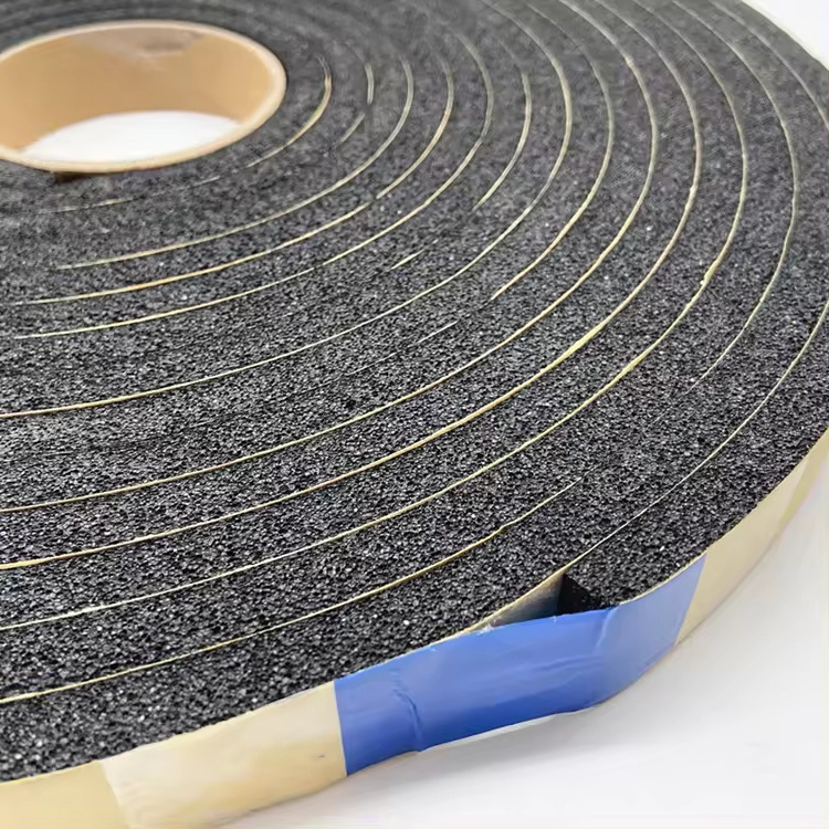 EPDM Rubber Self Adhesive Insulation Foam Tape Weather Resistant Foam Sealing Tape for Gap Filling weather insulation