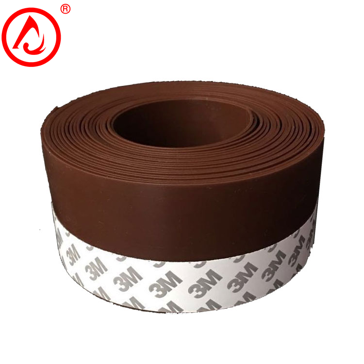 Hot sale 3M self adhesive silicone rubber door bottom seal strip weather strips