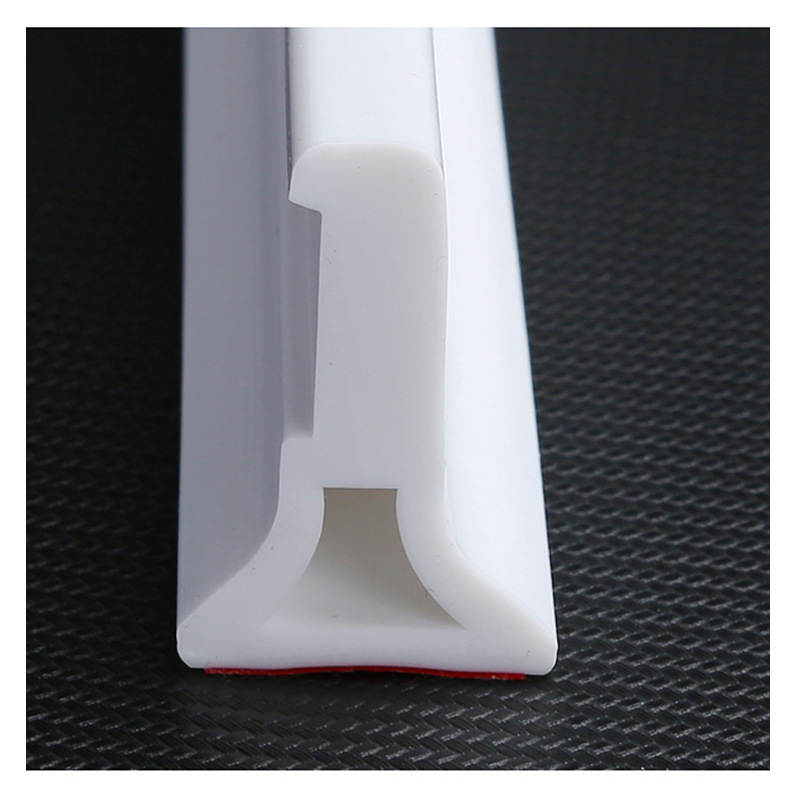 Self Adhesive Shower Threshold water-stop Rubber Bathroom Silicone Water Stopper Dam Barrier