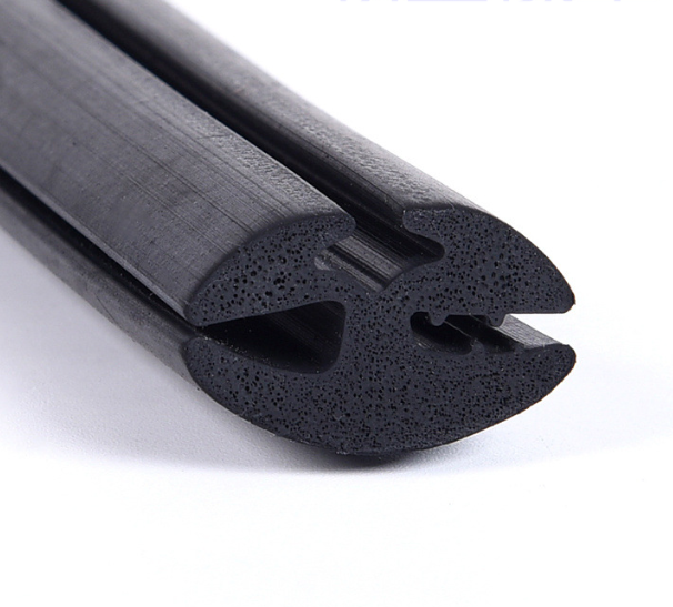 PVC EPDM rubber edge trim sealing strip self adhesive foam tapes weather strip for glazing doors windows guard