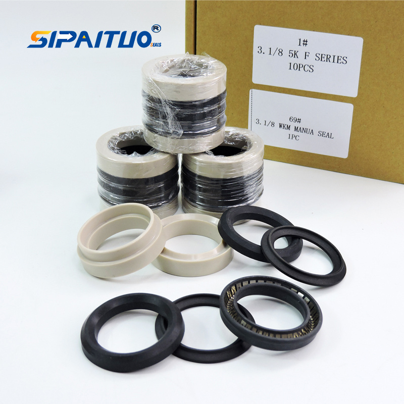 type 21 PTFE valve stem packing replacement peek spring energised seal food grade mechanical seal