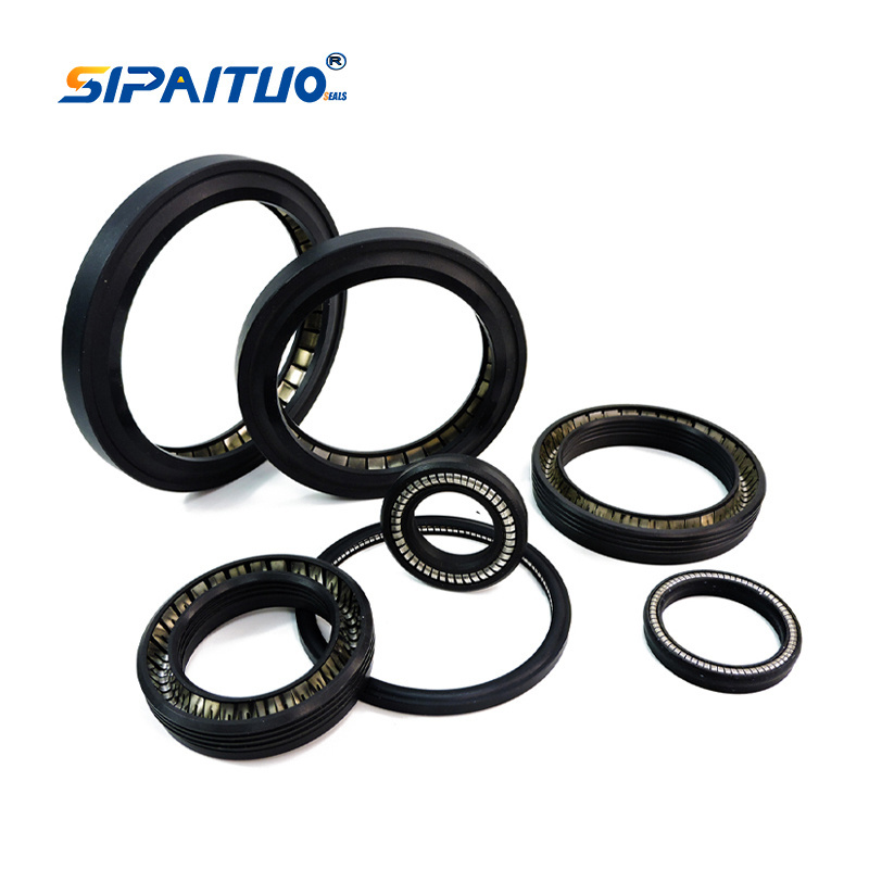 PTFE Spring energized seal SLS rubber k20a valve stem seals packing 7*12.5*14.6 valve stem seal kit