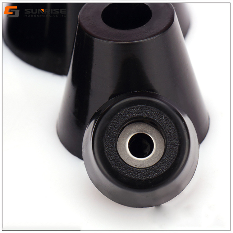 Round Screw Rubber Feet, Non-slip rubber chair stopper rubber boots