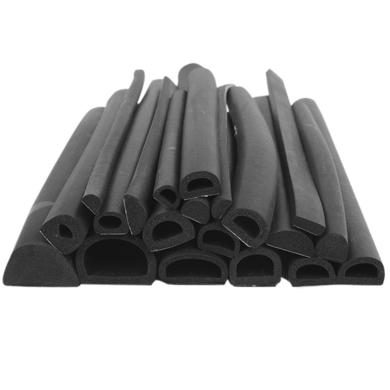 Custom Rubber Epdm Seal Strip foam Profile Door Car Watertight Aluminium Soft Sponge Bumper Edge