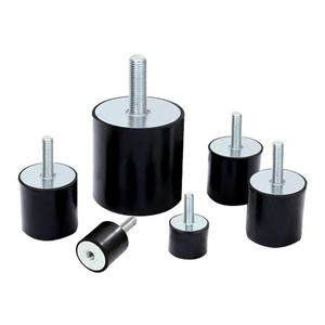 Customized Anti Vibration shock absorber Mounts VV VD DD male female types Screw NR NBR SR Rubber Damping Dampers