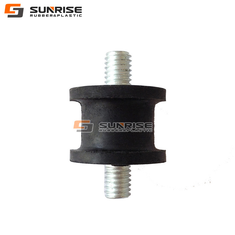 Professional custom rubber bumper buffer spring vibration damper feet for food machine