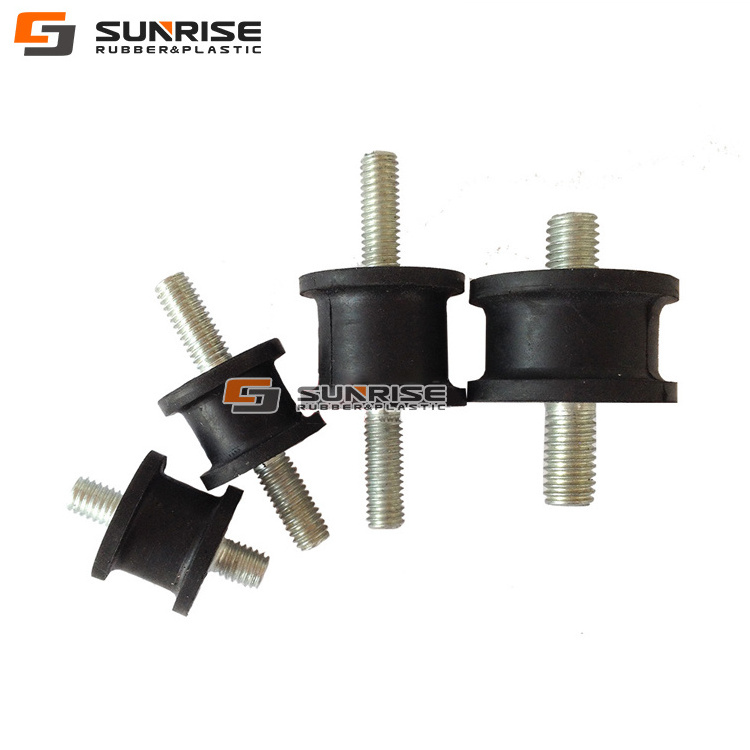 Professional custom rubber bumper buffer spring vibration damper feet for food machine