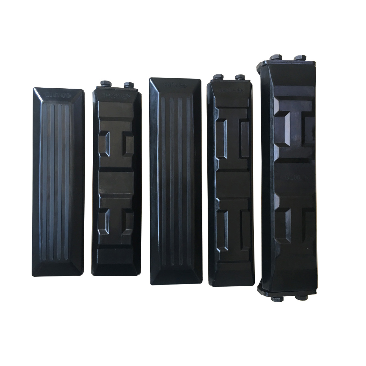 excavator rubber track pad, rubber track shoe, rubber track shoe plate