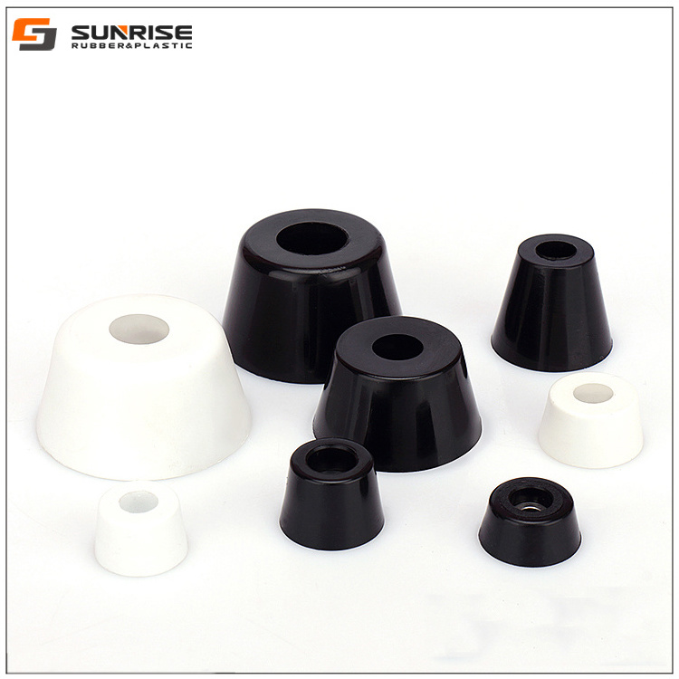 Round Screw Rubber Feet, Non-slip rubber chair stopper rubber boots