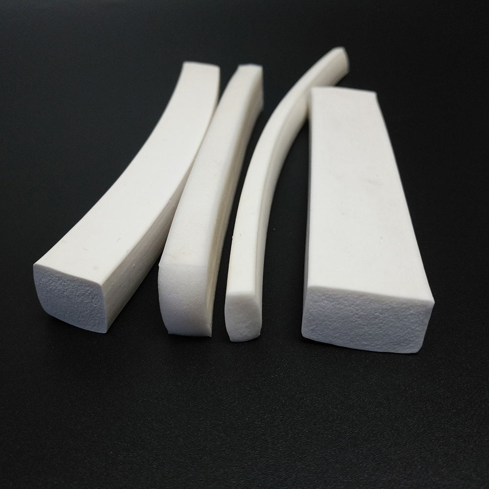 Customized Size quadrate foursquare dimetric rectangle orthogon silicone rubber foams strips