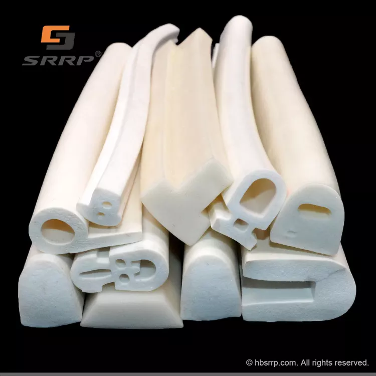 Customized Size quadrate foursquare dimetric rectangle orthogon silicone rubber foams strips