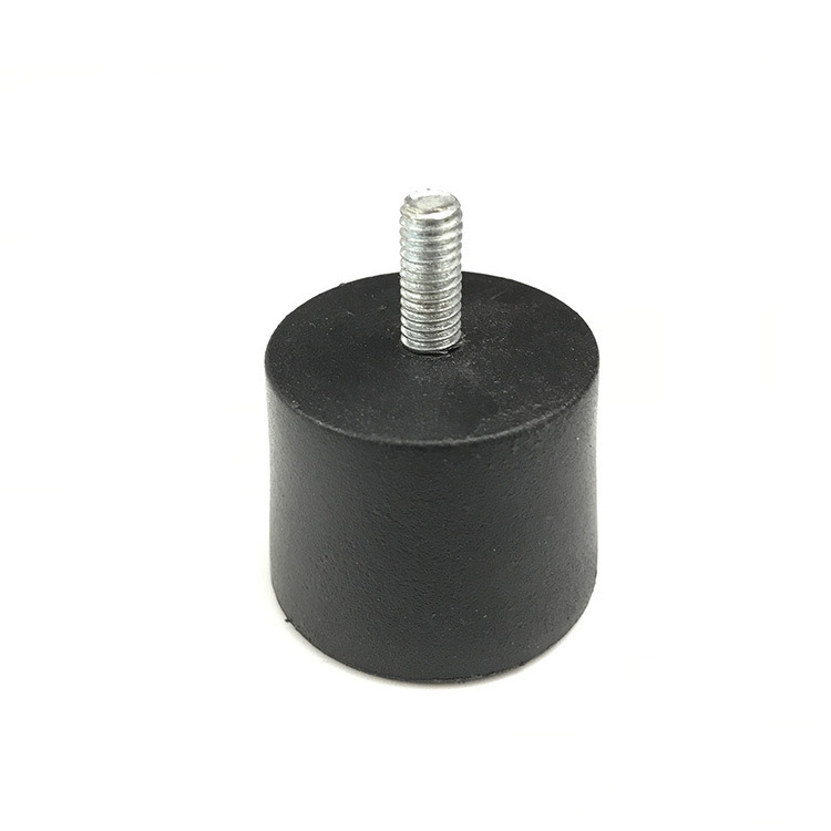 Custom M3 M4 M5 M6 M8 M10 M12 Screws Anti Vibration Adjustable Leveling Machine Mounts Rubber feet