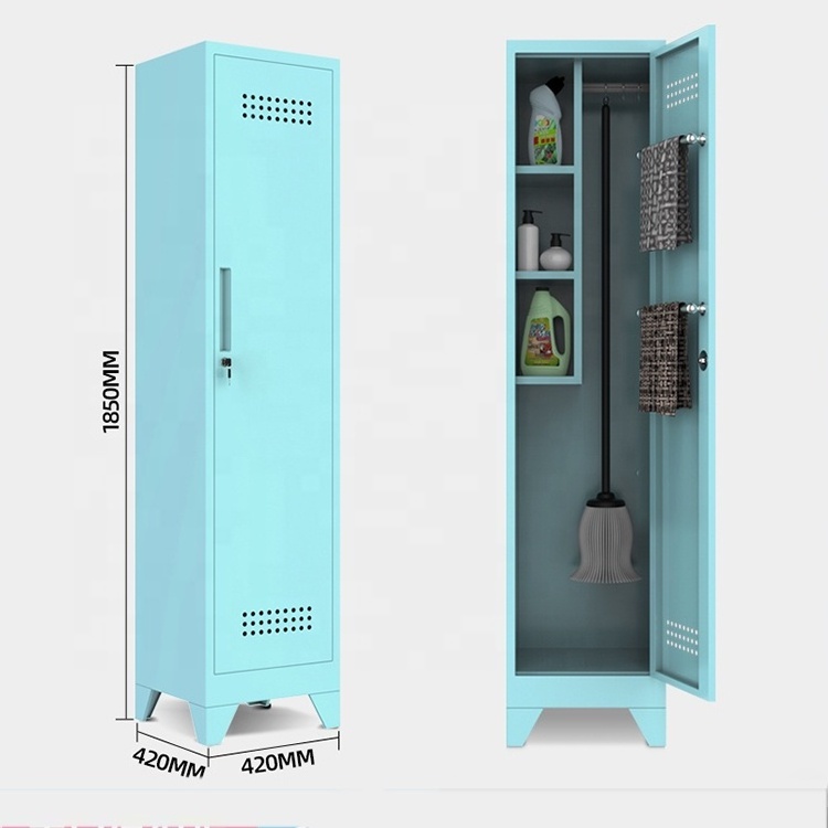 STEELITE Double door cleaning cabinet broom tools storage cabinet cleaning supplies storage cabinets