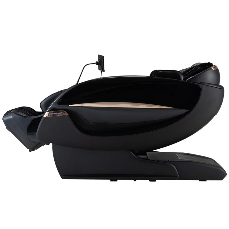 High-End XL 4D Robotic Massage Chair Extra Large SL Track Best Chinese Full Body Massager Foot Hotel Outdoor Includes Speaker