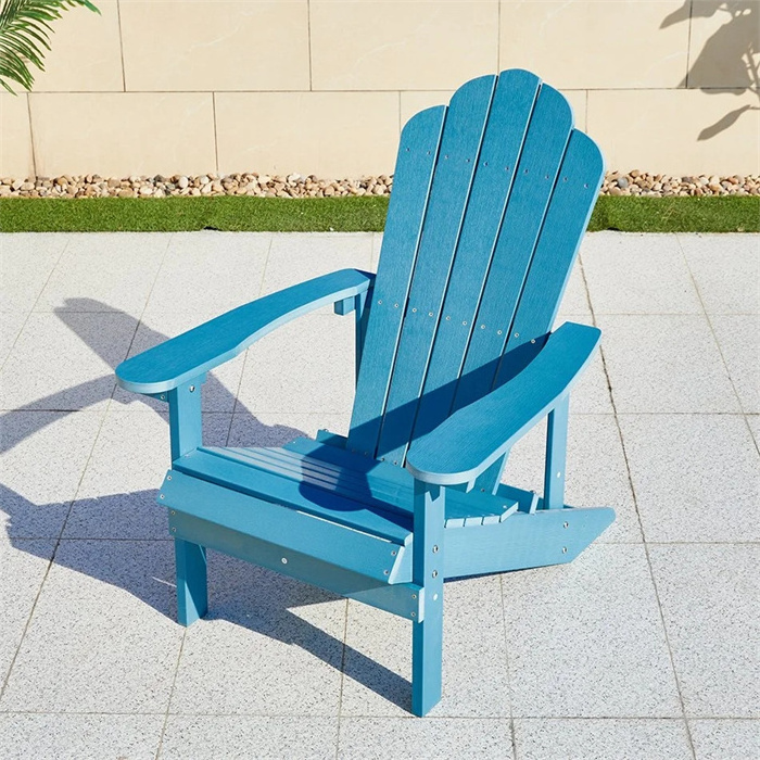 Fashion Modern Outdoor Garden Patio furniture Plastic Wood Folding Adirondack beach Garden Chairs