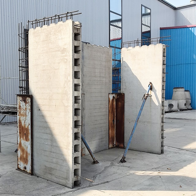 2024 new concrete precast houses prefab home precast concrete fence mold of plastic EPS hollow core slab sandwich plate machine