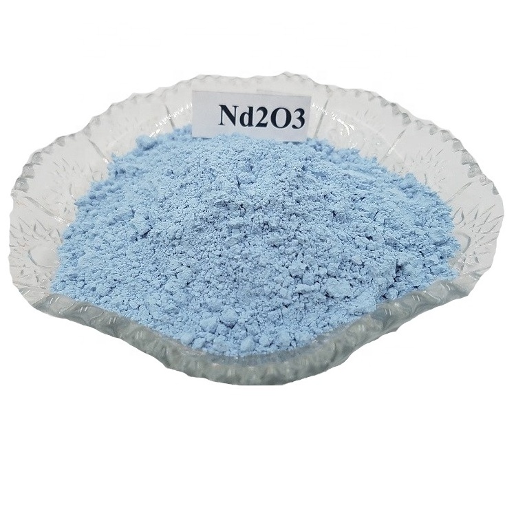 Hot Selling Rare Earth Materials Neodymium Oxide Aerospace Usage Colorant Garnet Nd2O3 Powder