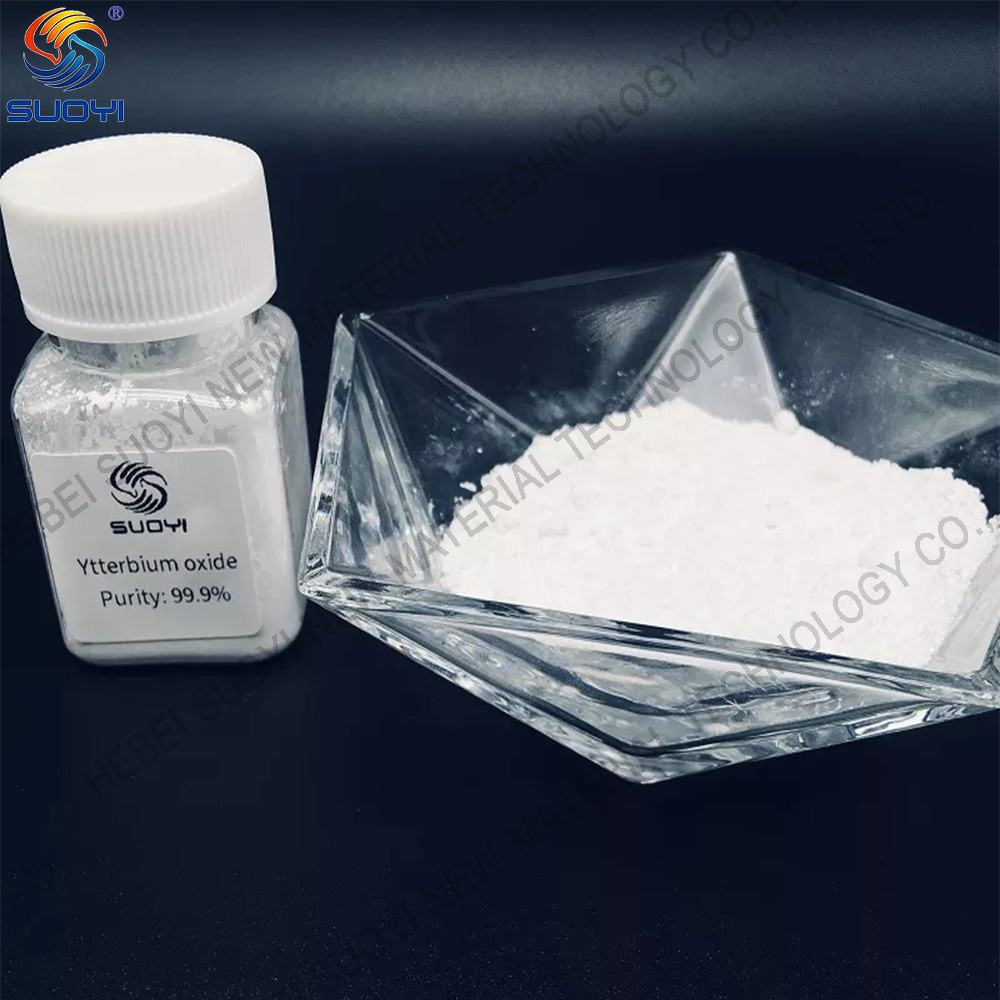 99.99% Ytterbium Oxide Powder Yb2O3 Rare Earth Product CAS 1314-37-0