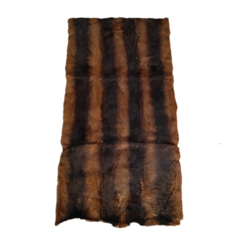 China factory wholesale good quality and cheap price chinchilla fur blanket chinchilla fur pelts