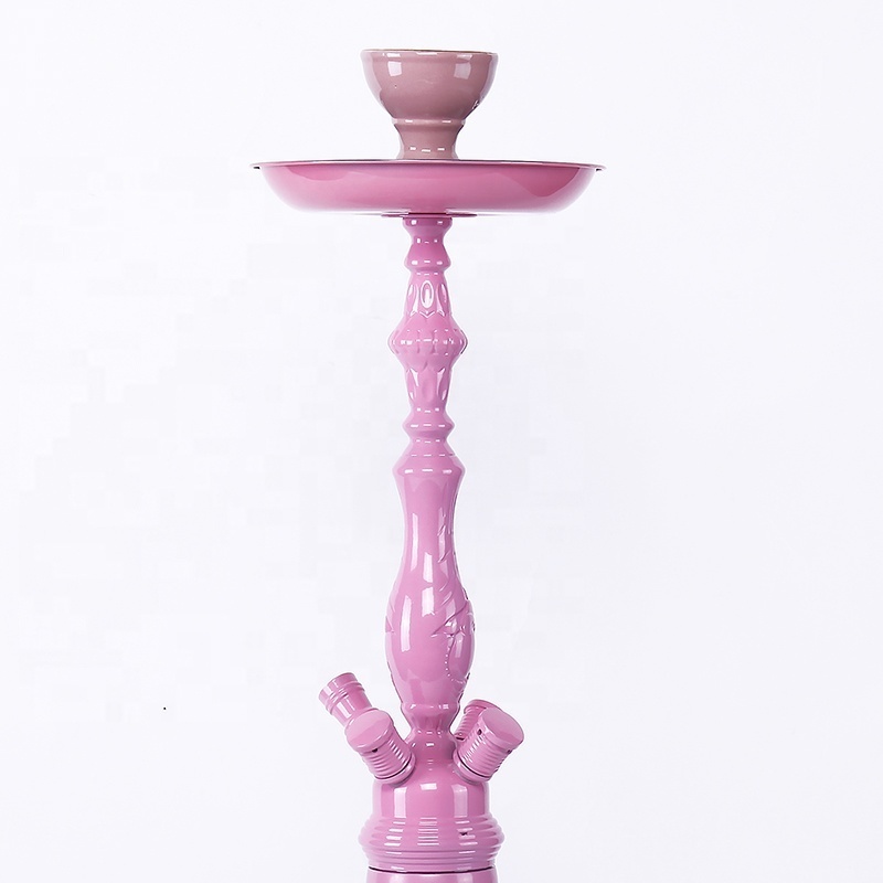 China factory wholesale large glass hookah premium hookahs hot pink hookah