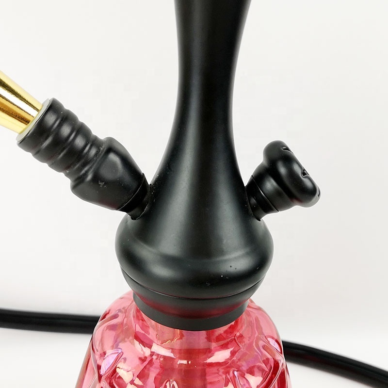 2023 new design narguile saudi arabia hookah shisha with black stem amy deluxe hookah