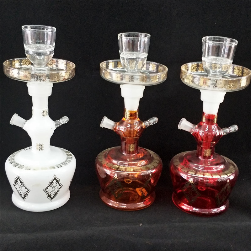 Hand made Mazaya Portable Glass Hookah In Suitcase