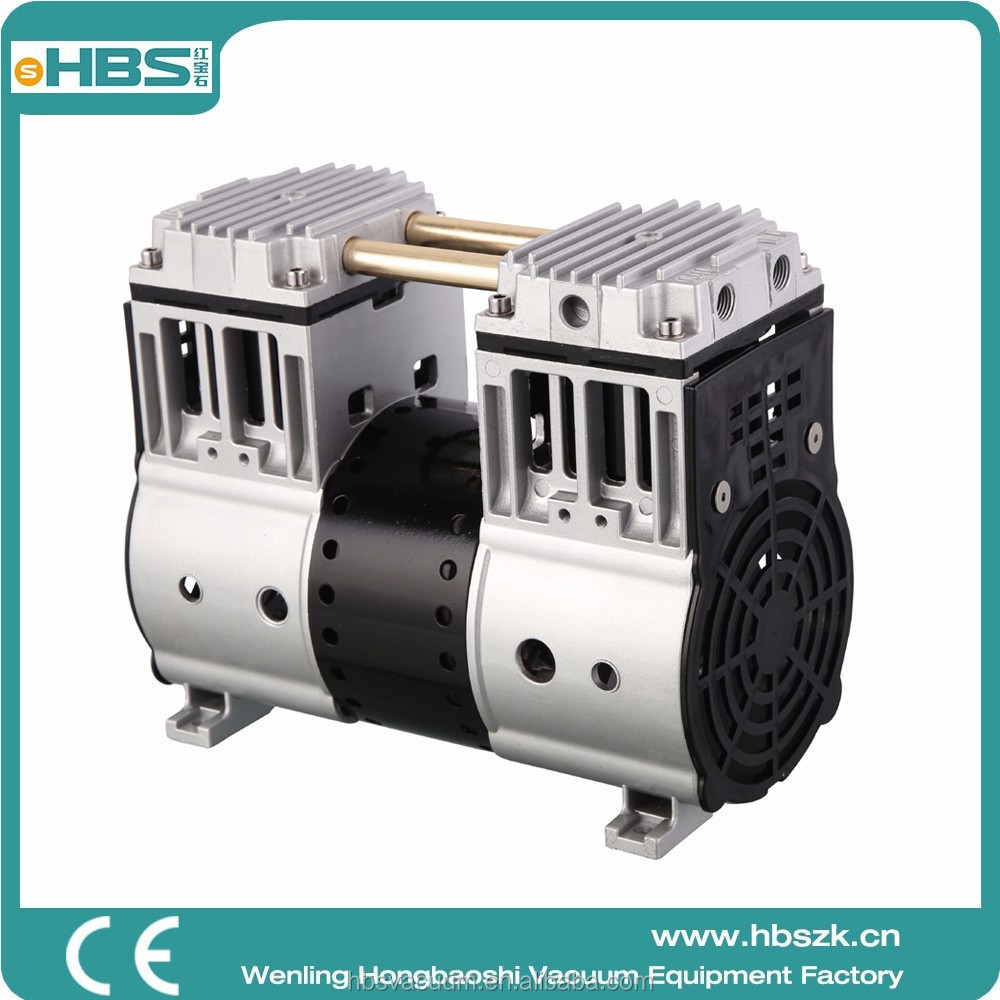 HP-300V dry piston vacuum pump, electric small oil free vacuum pump, low noise vacuum pump