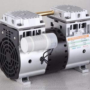 HP-300V dry piston vacuum pump, electric small oil free vacuum pump, low noise vacuum pump