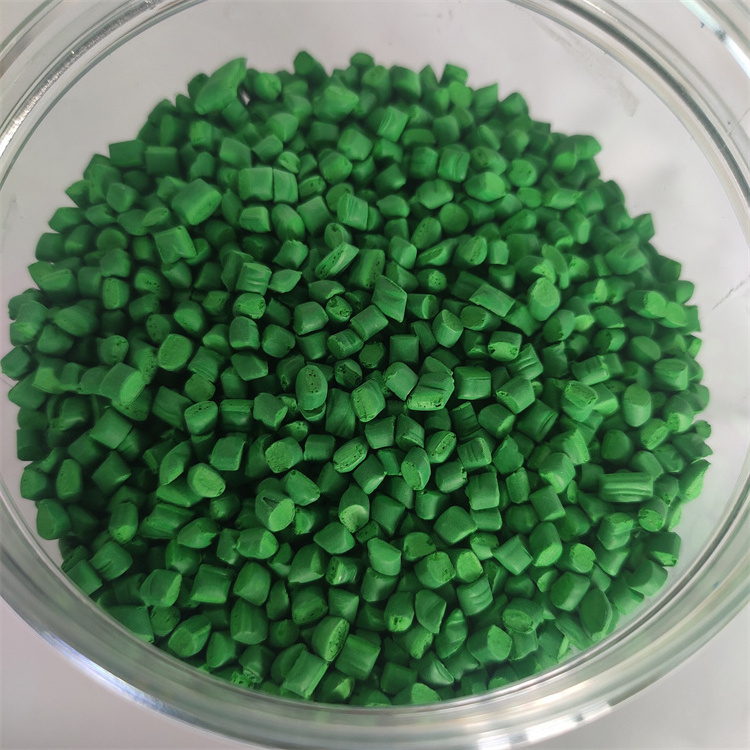 Dark Green Masterbatch LDPE/HDPE Carrier Masterbatch Plastic Color Masterbatch