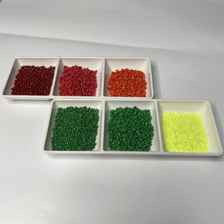 Dark Green Masterbatch LDPE/HDPE Carrier Masterbatch Plastic Color Masterbatch