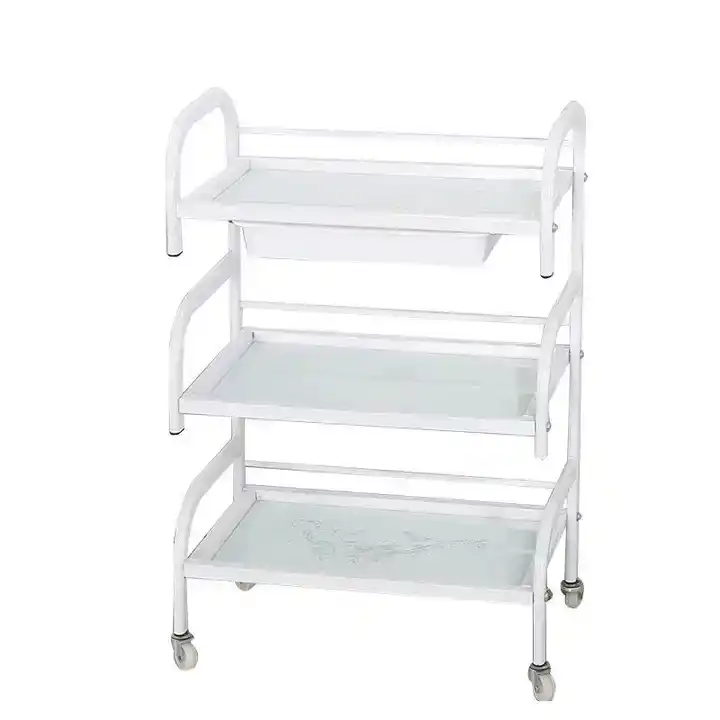 High quality Medical Beauty Salon Cart Small Bubble Special Beauty High-end Equipment Base Storage Shelf Large Trolley