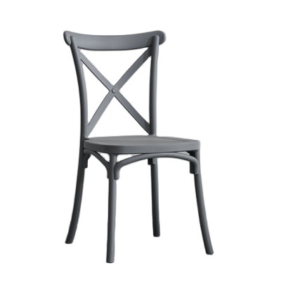 Outdoor Restaurant French Designer Plastic Stackable Wholesale Dining Chairs Indoor Fabric Cheap Black Cafe Chair