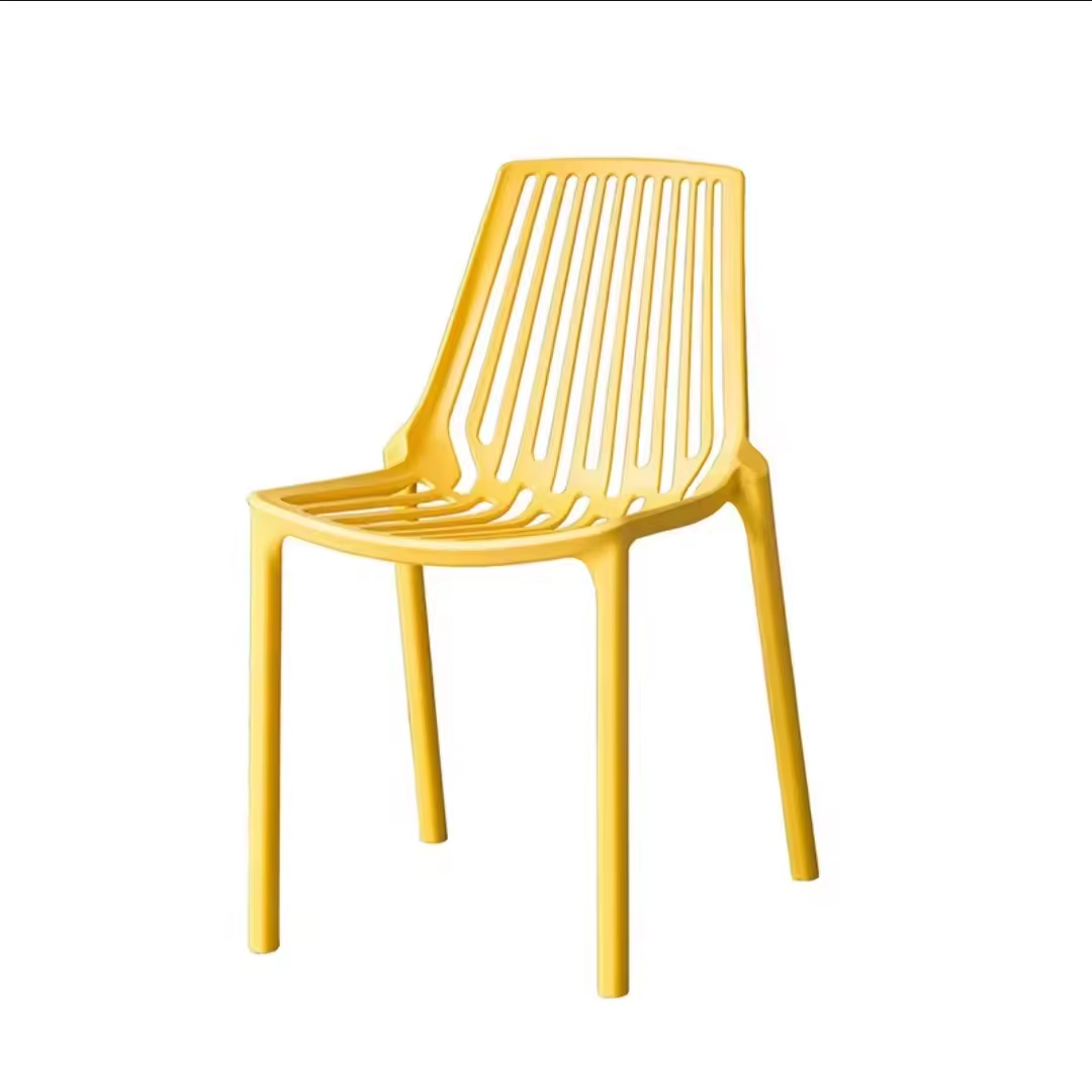 Wholesale cheap outdoor furniture monoblock stackable plastic patio chair