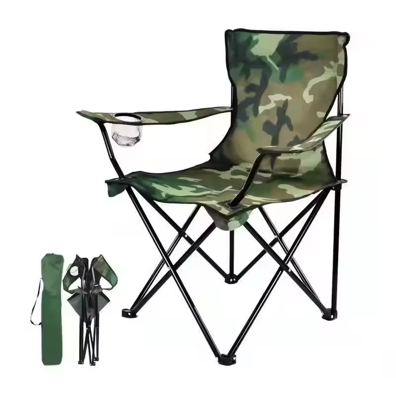 Ring camp 2024 new custom pattern lightweight folding outdoor kids portable foldable camping folding fishing chair for camping