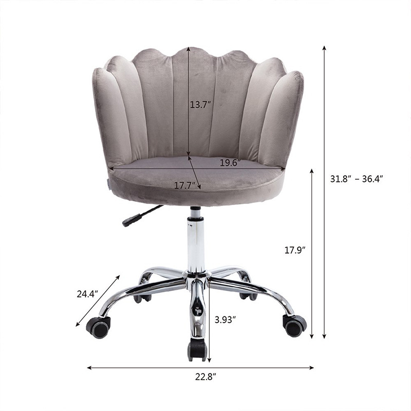 Home Office Swivel Accent Computer Chairs Living Room Furniture Silla de Oficina Modern Ergonomic Home Office Chair for Home