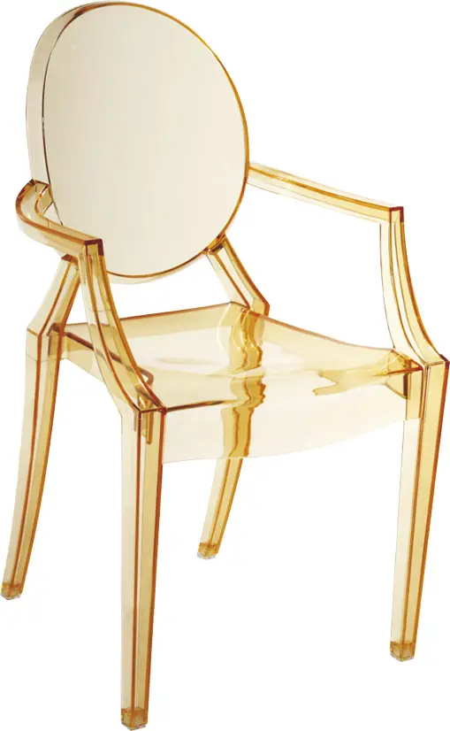 Wholesale Modern Dining Chair Transparent Clear Acrylic Ghost Chair