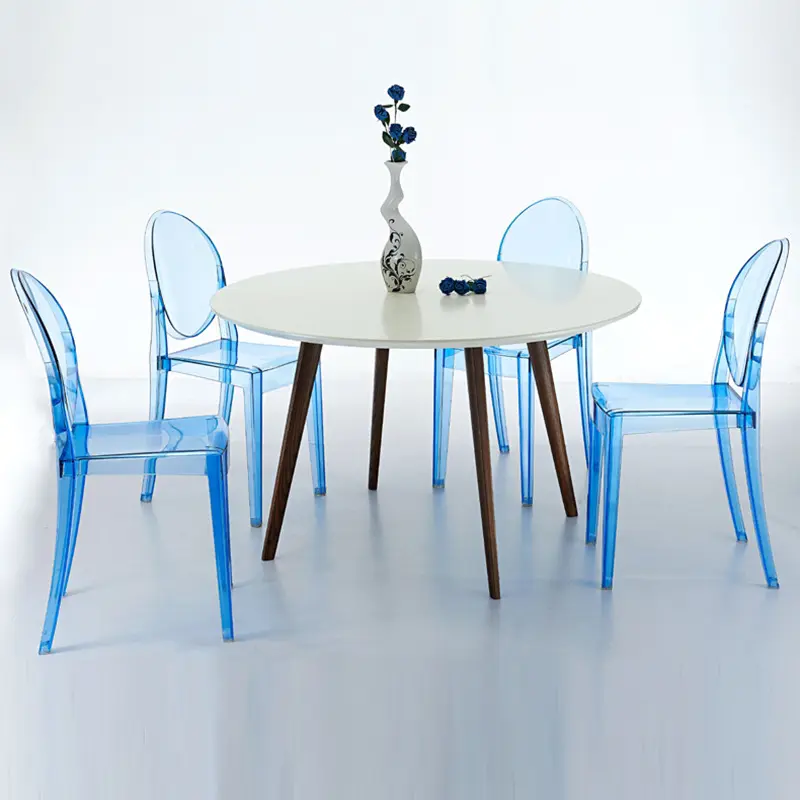 Wholesale Modern Dining Chair Transparent Clear Acrylic Ghost Chair