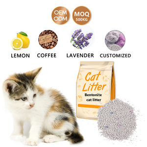 Best Bentonite Clay Cat Litter Sand Deodorizer Strong Clumping Dust Free Best Cat Litter For Odor Control 20kg 5kg 15kg 5l