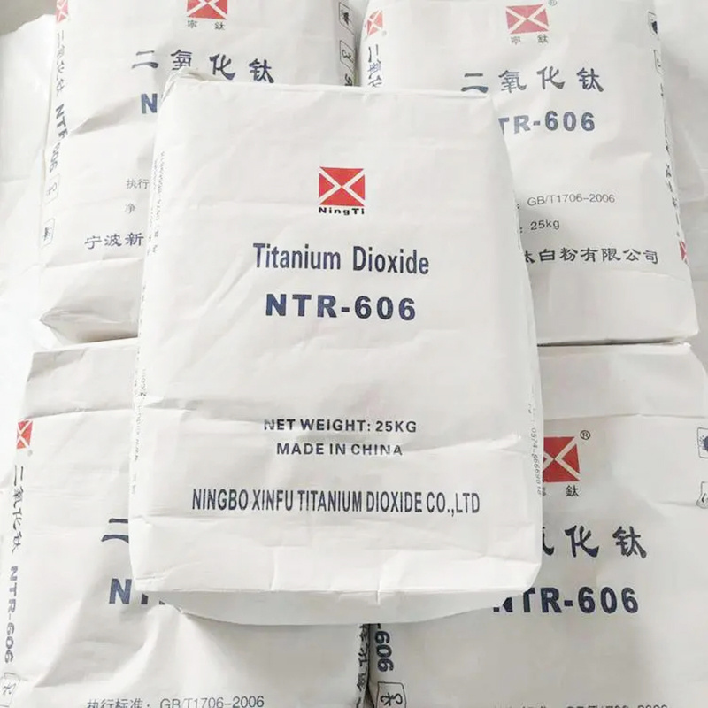 Best Rutile Titanium Dioxide Ntr 606 Tio2 for Hot paint plastic chemicals titanium dioxide price per kg PVC titanium