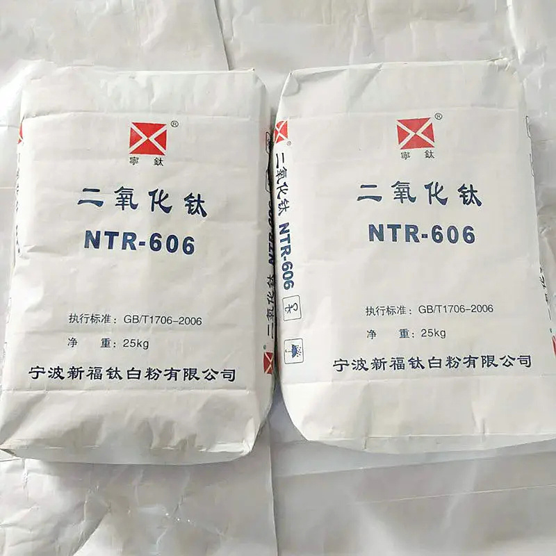 Best Rutile Titanium Dioxide Ntr 606 Tio2 for Hot paint plastic chemicals titanium dioxide price per kg PVC titanium