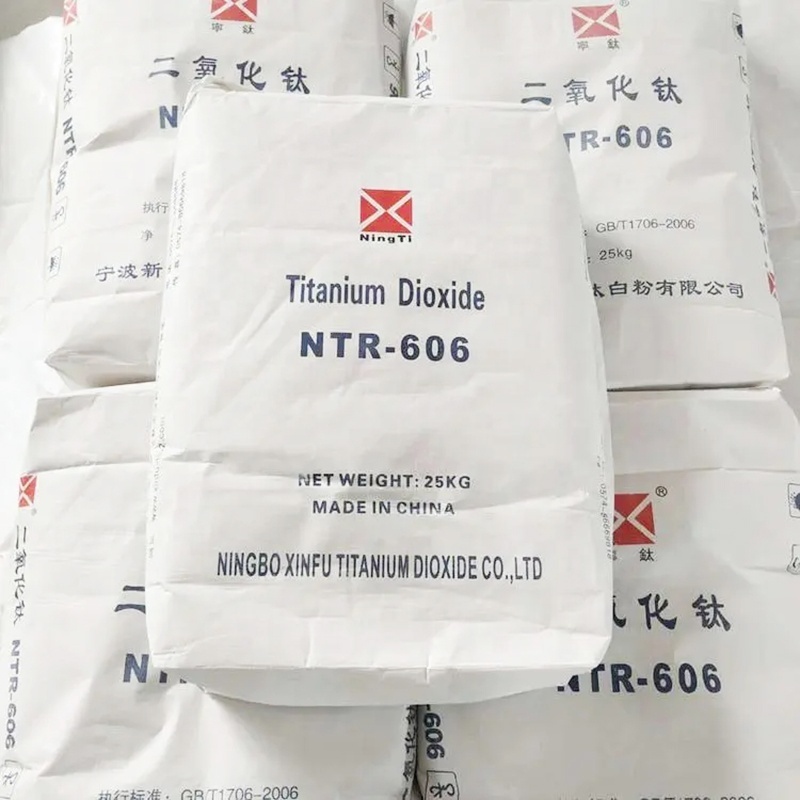 Best Rutile Titanium Dioxide Ntr 606 Tio2 for Hot paint plastic chemicals titanium dioxide price per kg PVC titanium